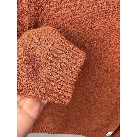 Frank and Oak Sweater Women's Size S Rust Orange - Picture 2 of 6